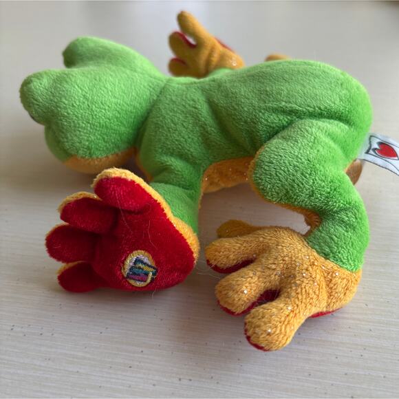 Ganz Webkinz Sparkly Tree‎ Frog Plush Stuffed Animal Green Orange No Code
EUC - Picture 5 of 9